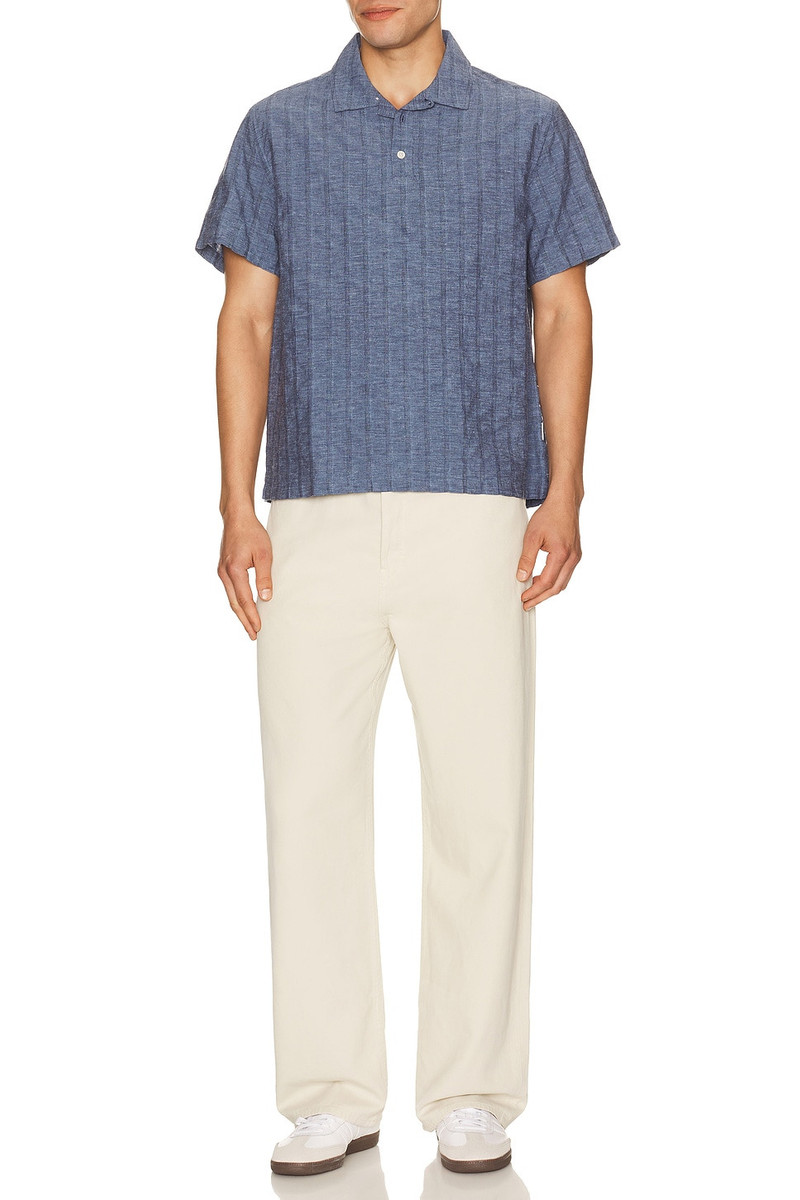 onia Cotton Linen Pop Over Shirt outlook