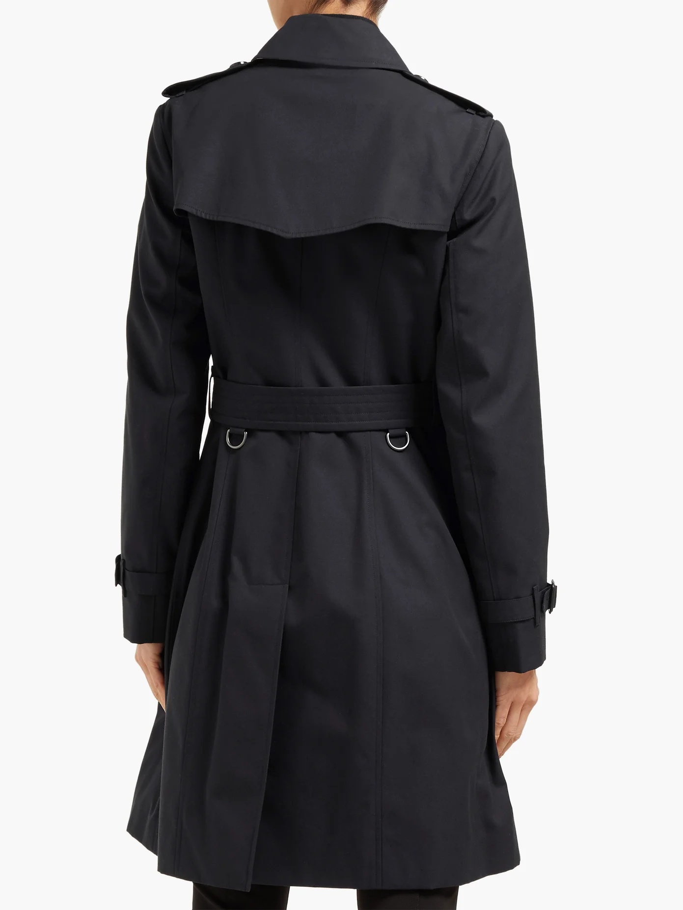 Chelsea double-breasted cotton trench coat - 5