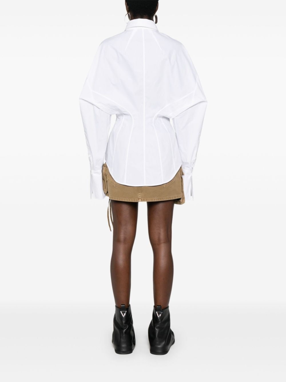 cotton poplin shirt - 4