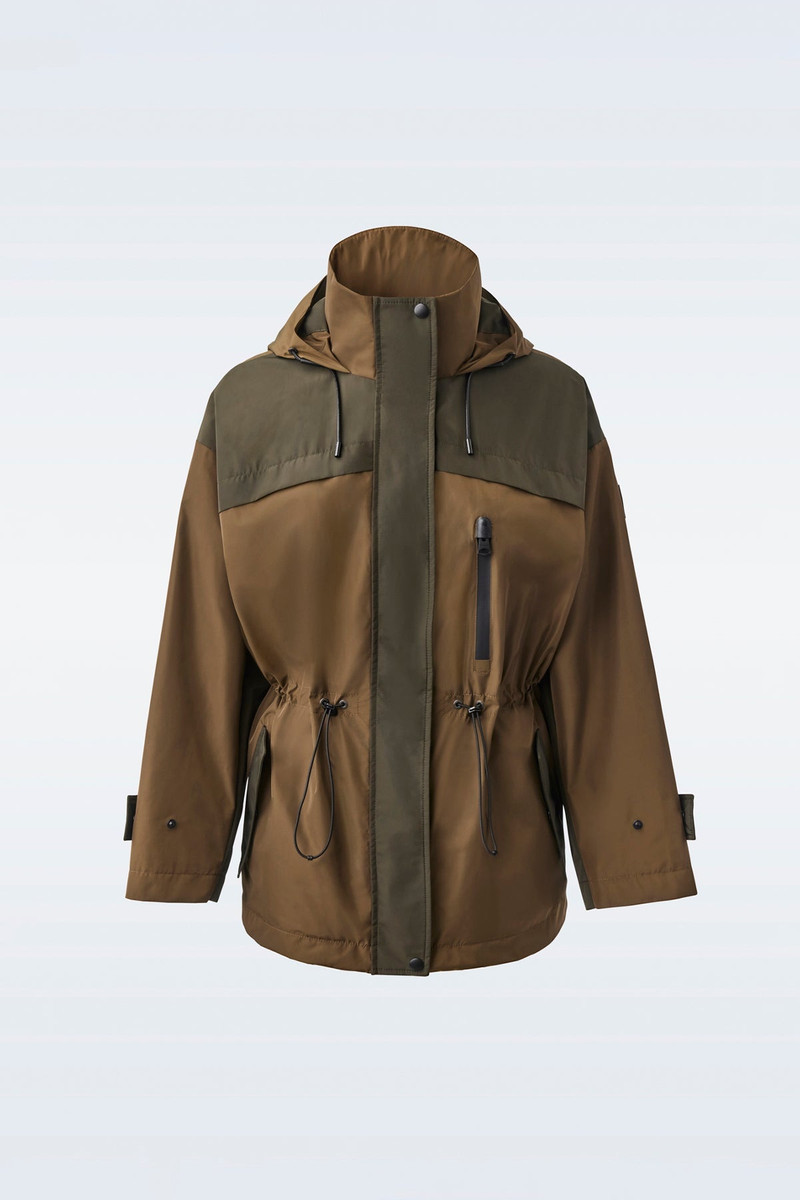 ALIZE Rain parka with storm visor 1