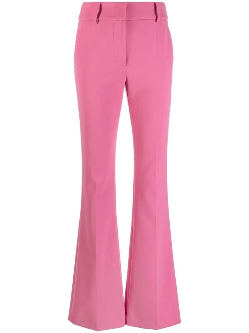 tailored flared trousers - 1