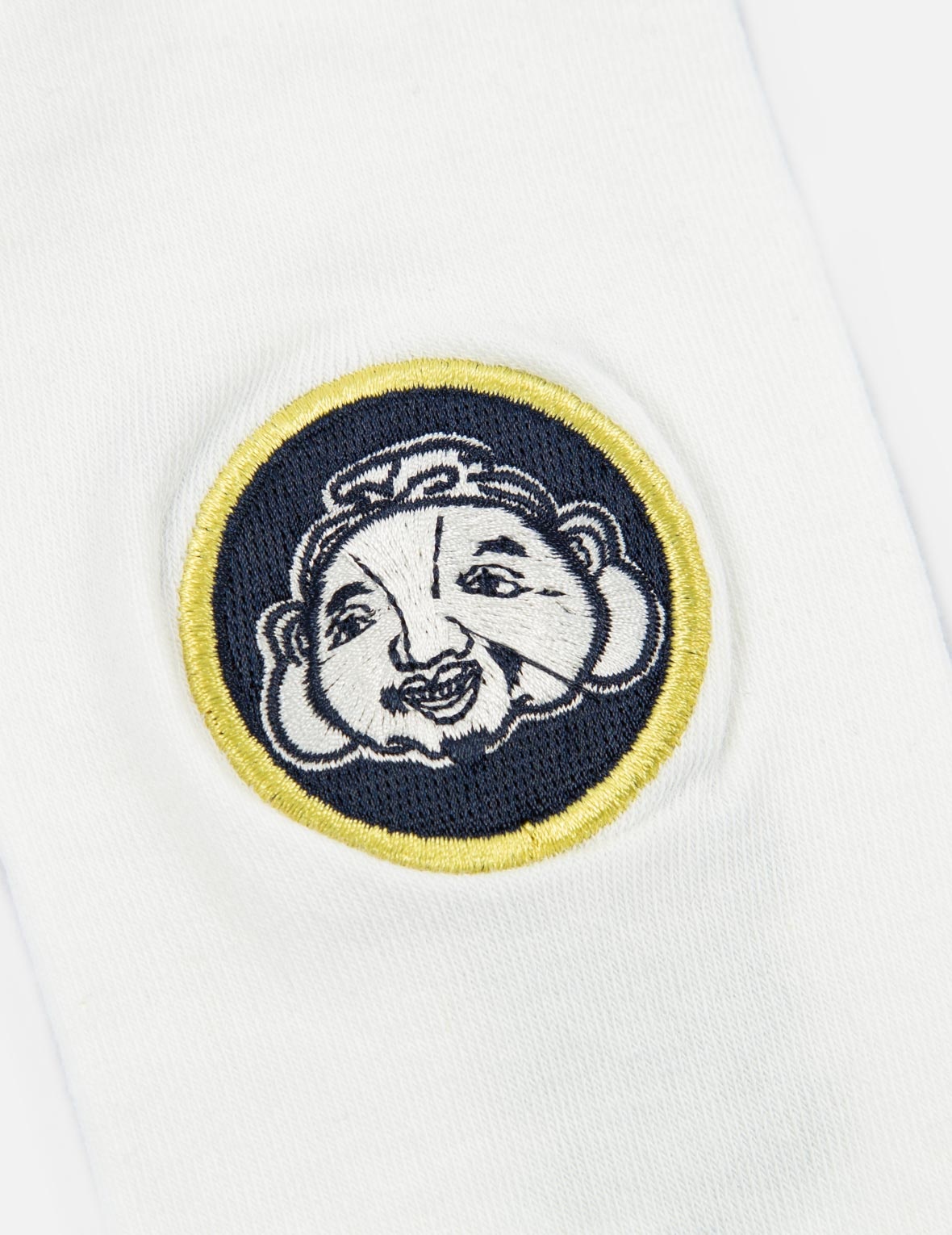 GODHEAD BADGE EMBROIDERY LONG SOCKS - 5