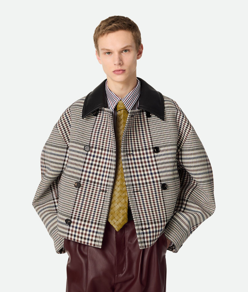 Cotton Check Blouson 1