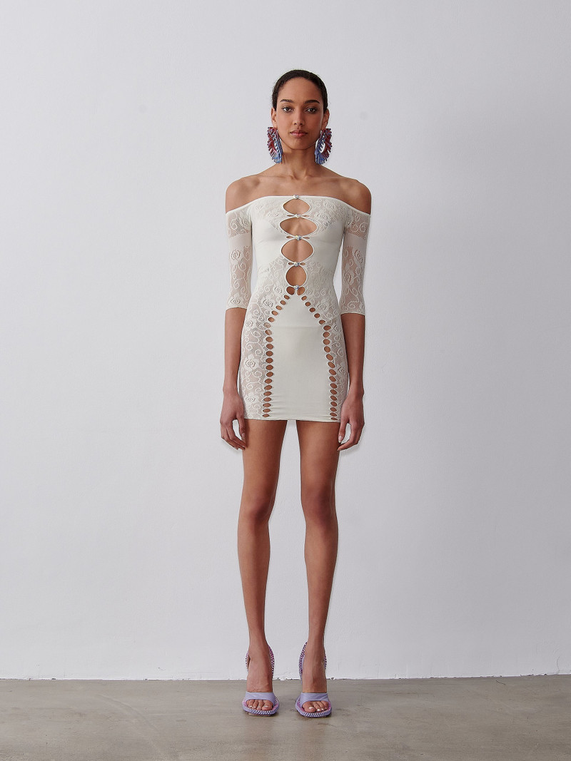 POSTER GIRL ALICE DRESS BUTTER outlook