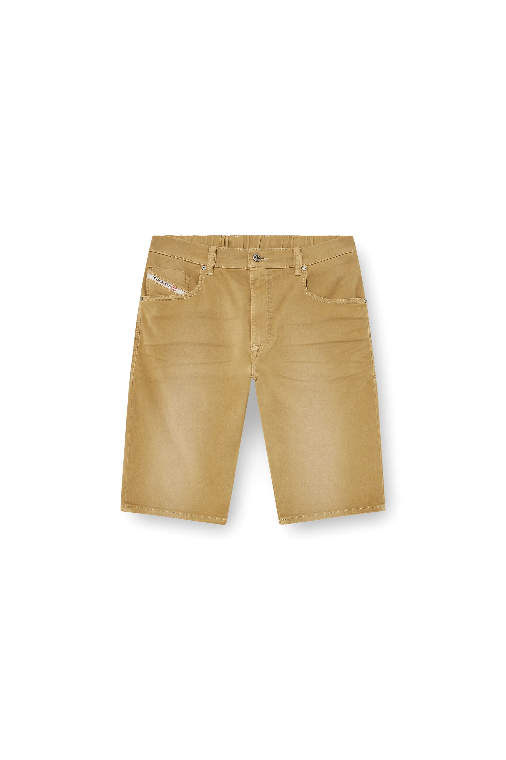SLIM SHORTS IN COLOURED DENIM - 1