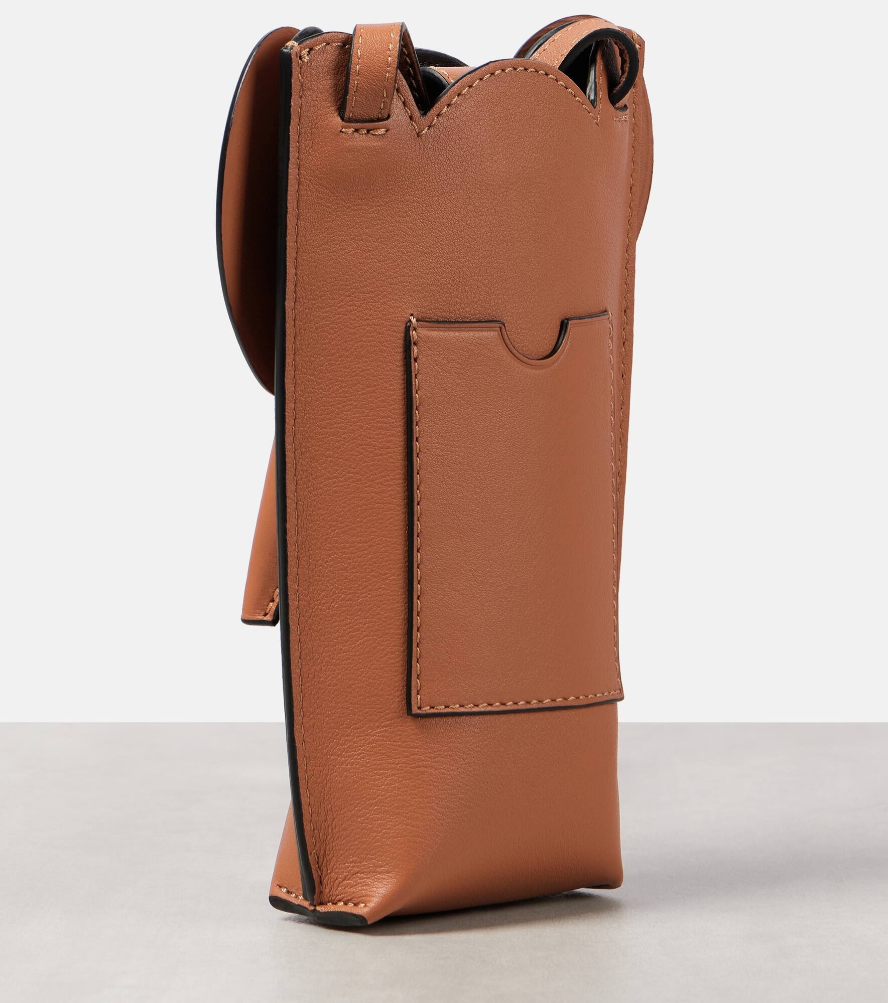 Elephant Pocket leather crossbody bag - 4