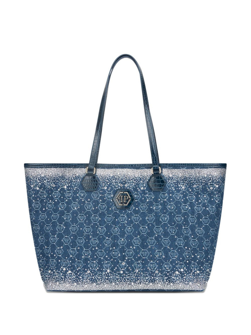 logo-detail tote bag 1