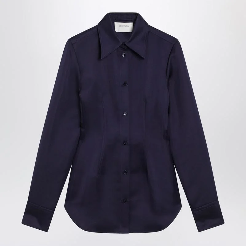 Sportmax Dark Fitted Shirt - 1