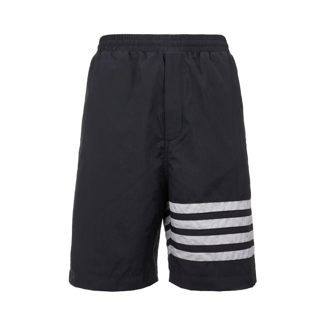 Drawcord Waist Track Shorts - 1