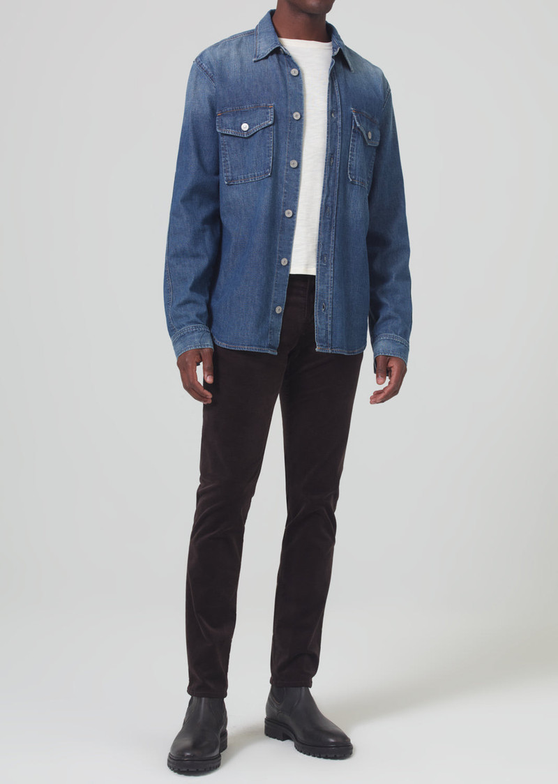 Citizens of Humanity London Tapered Slim Velvet
In Barrister outlook