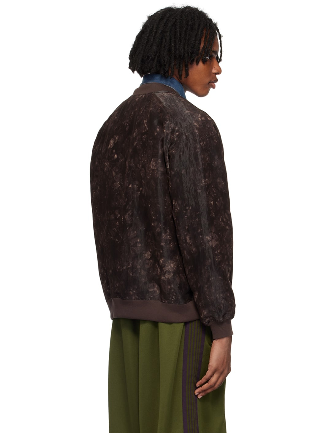Brown B.B. Bomber Jacket - 3
