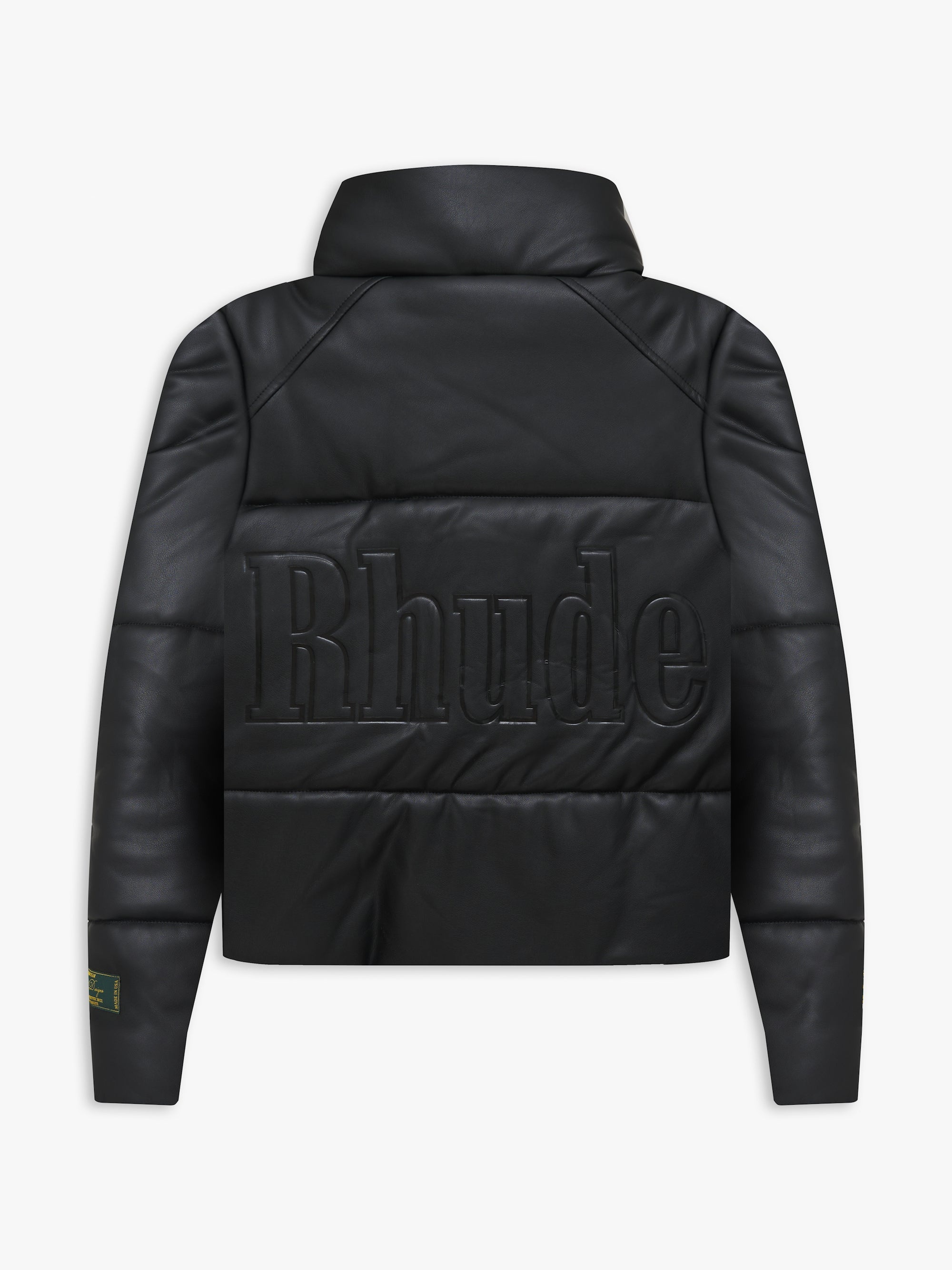 EMBOSSED PUFFER JACKET - 2