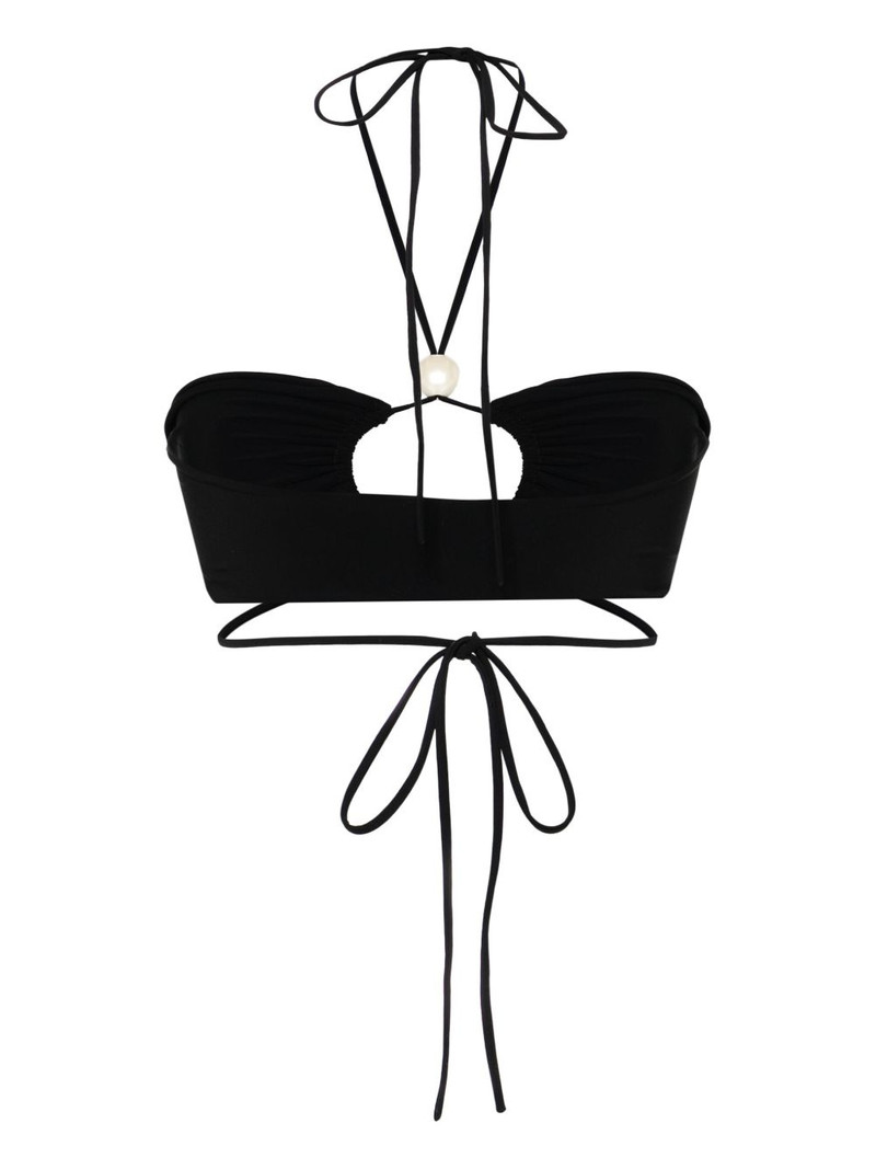 MAGDA BUTRYM beaded cut-out bikini bottoms outlook