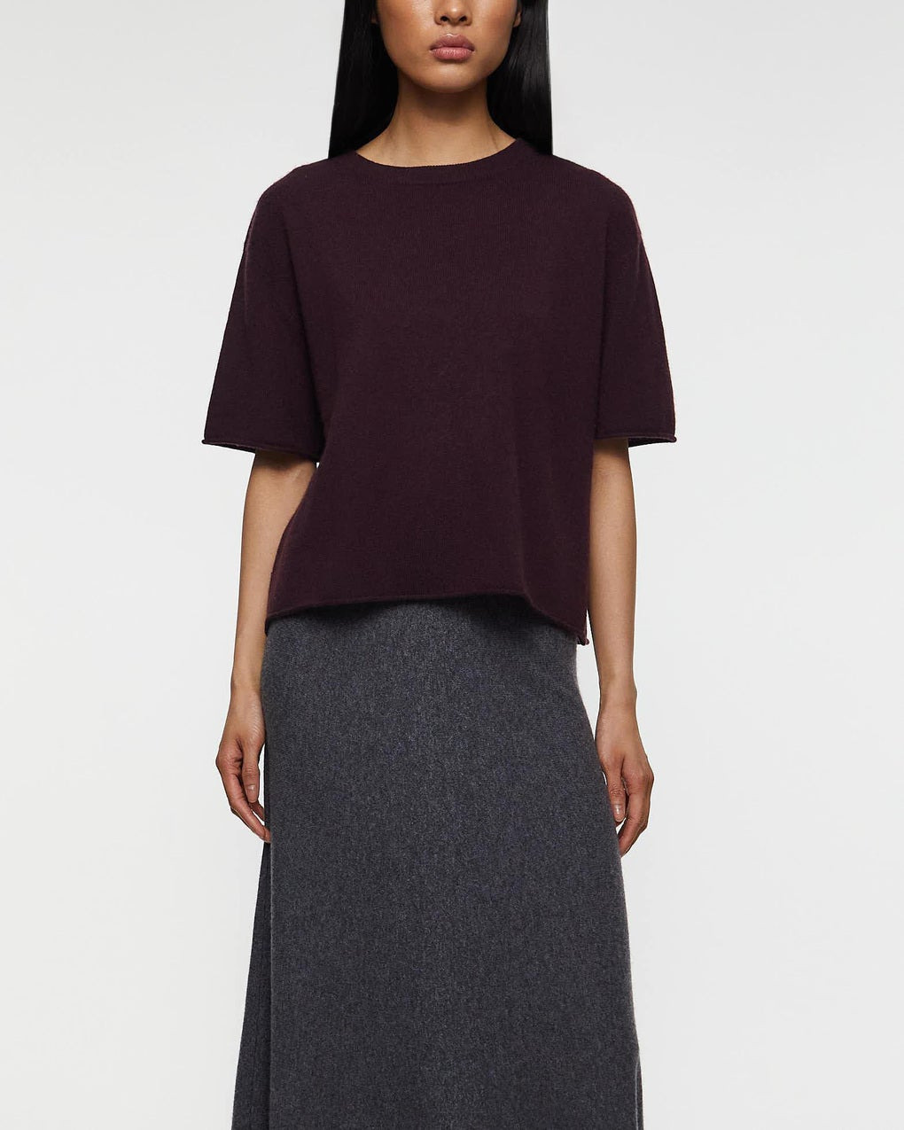 T-Shirt Cila Cashmere Mahogny - 2