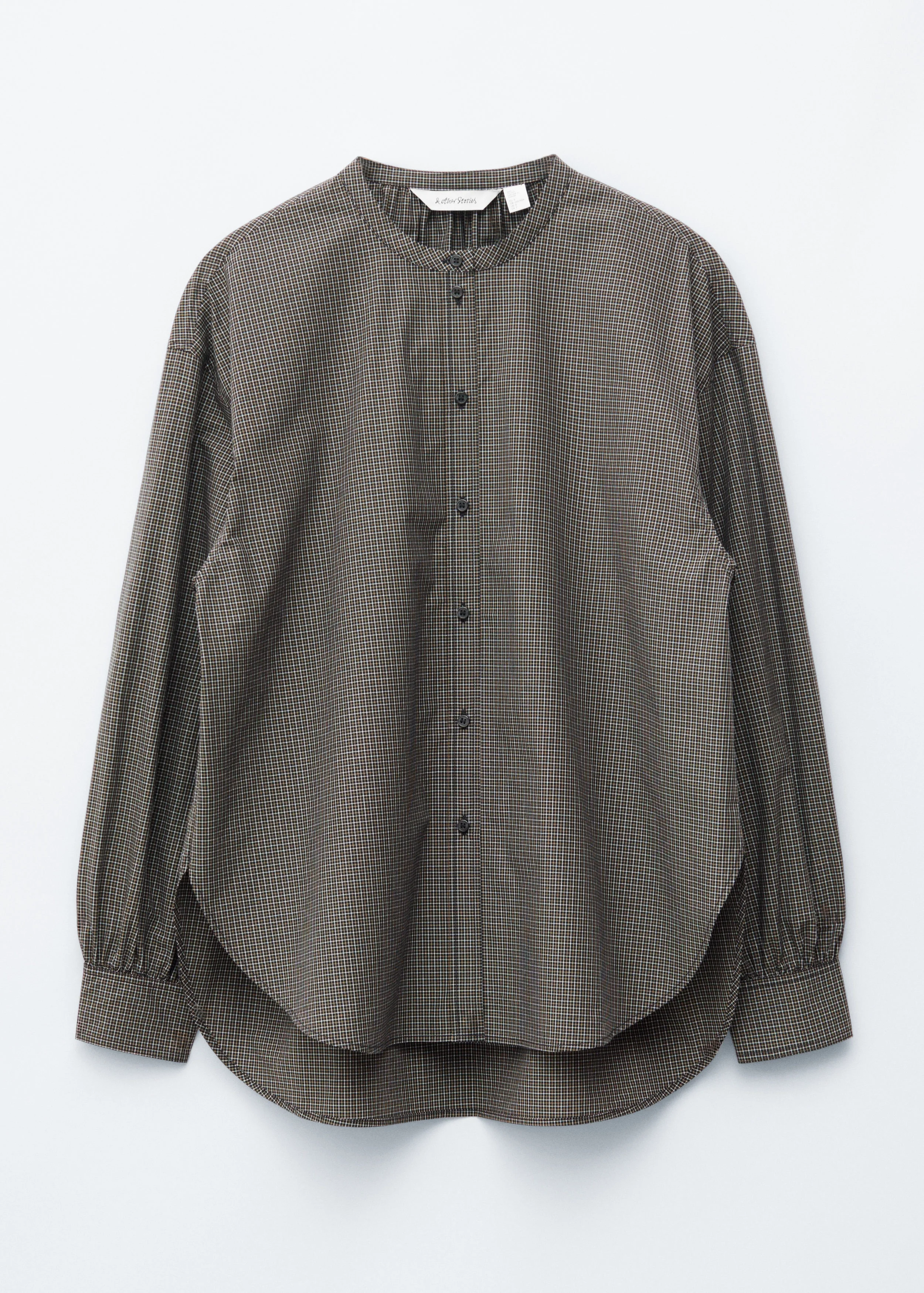 Oversized Cotton Shirt - 1