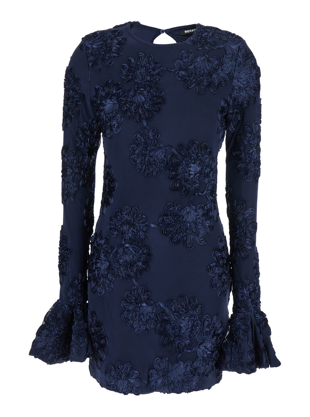 Rotate Women 3D Mesh Mini Dress - 1