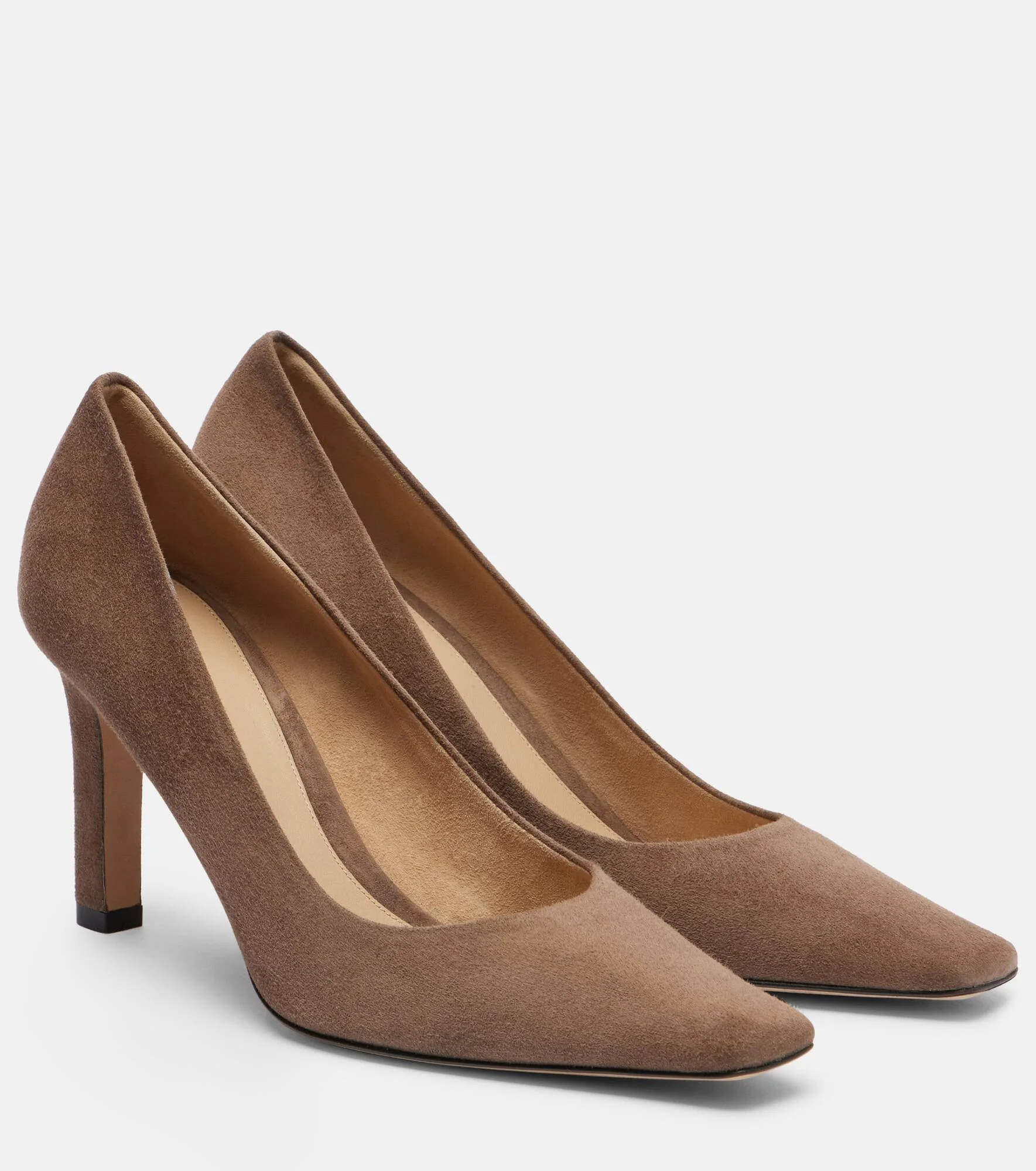 Carla 80 suede pumps - 1