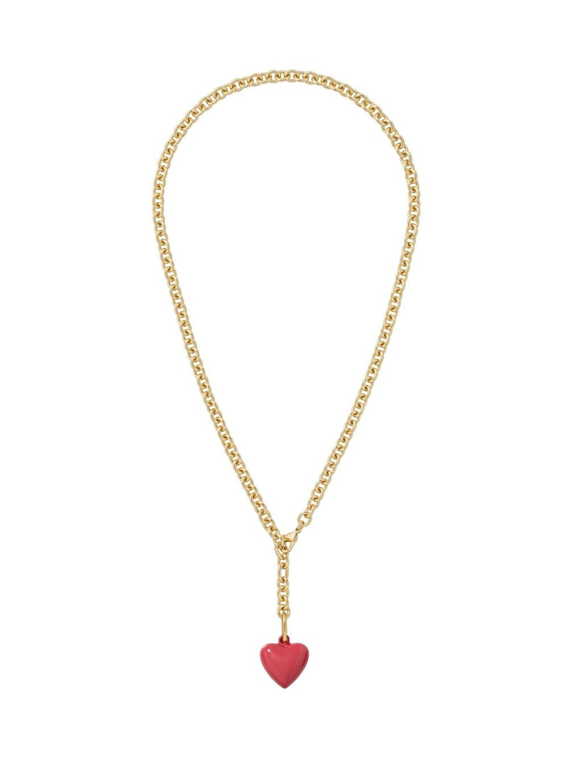 ROXANNE ASSOULIN The Mini Puffy heart-charm necklace outlook