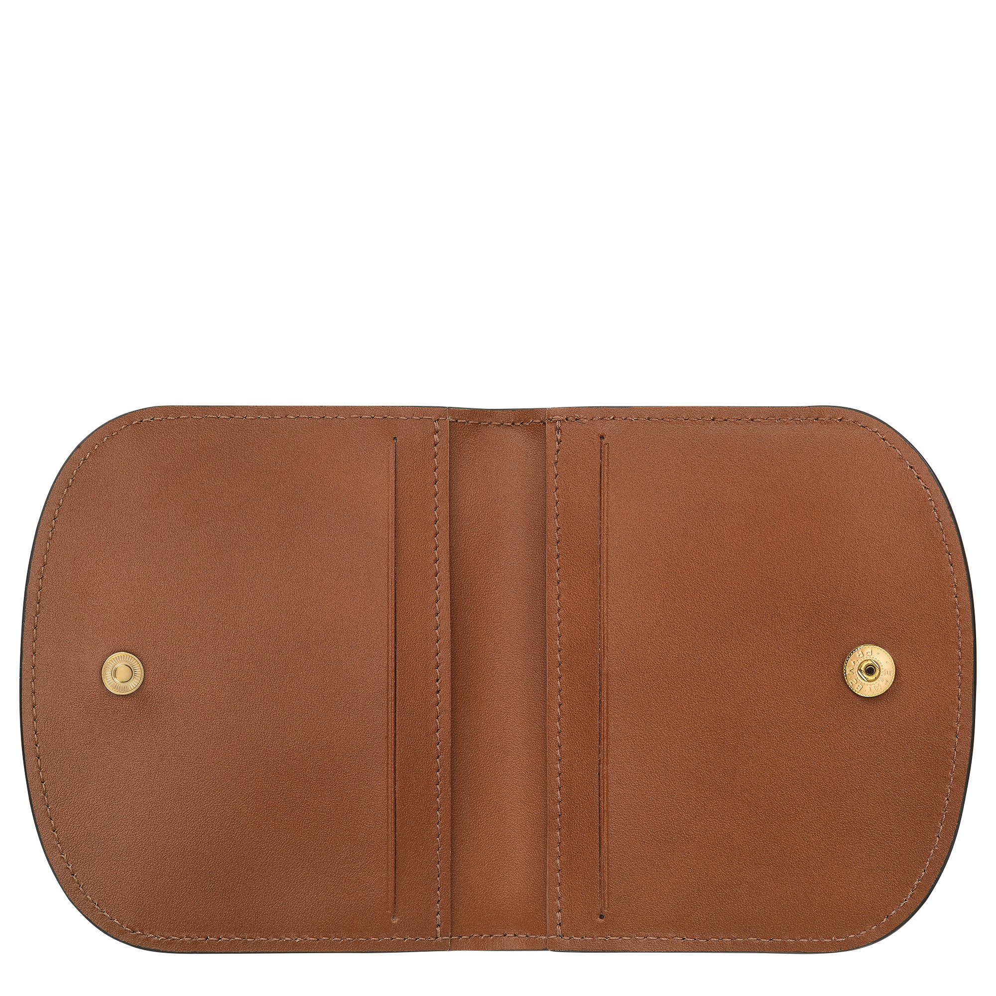 Épure Card holder Cognac - Leather - 3