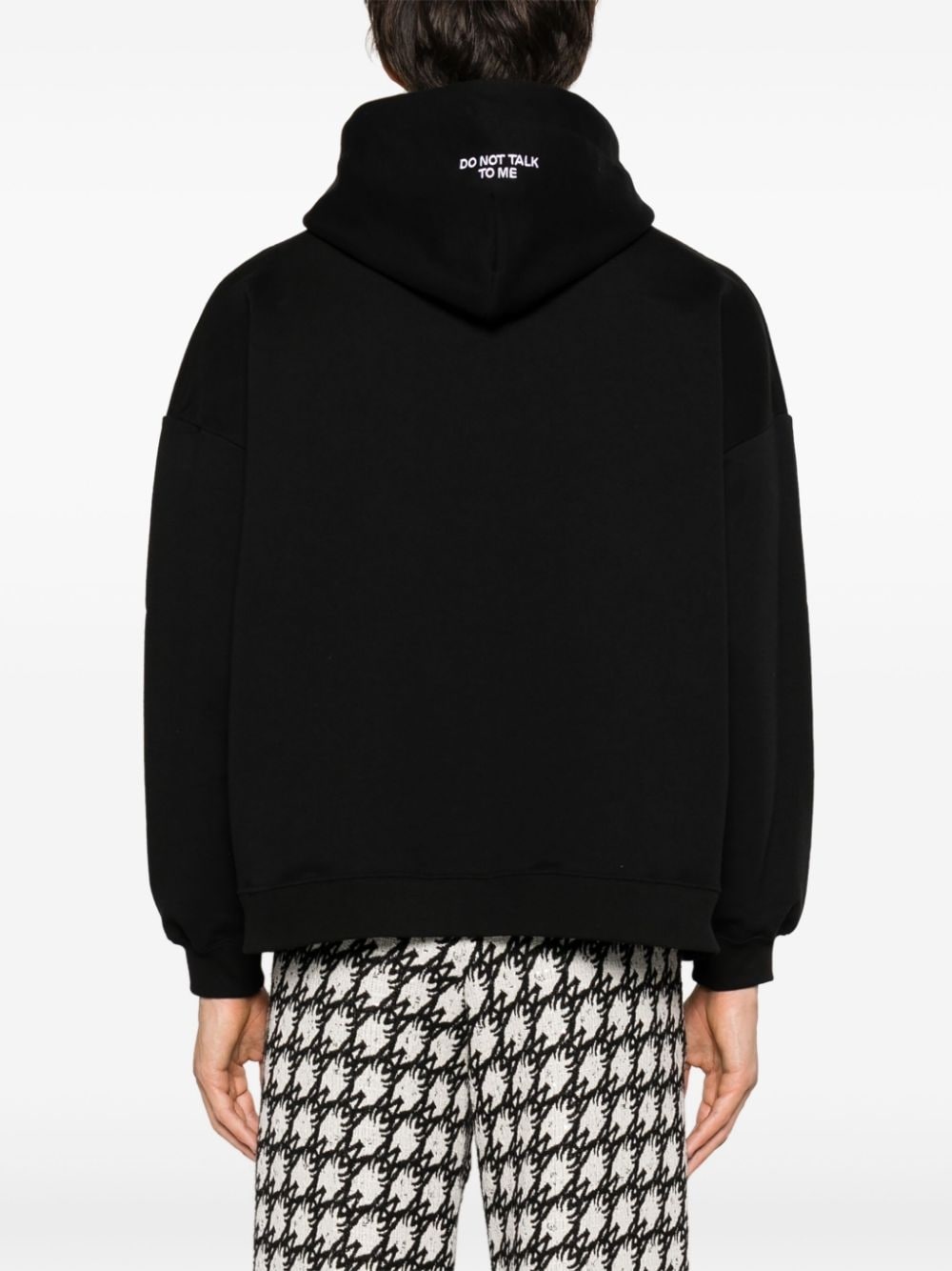 Do Not Talk To Me cotton hoodie - 4