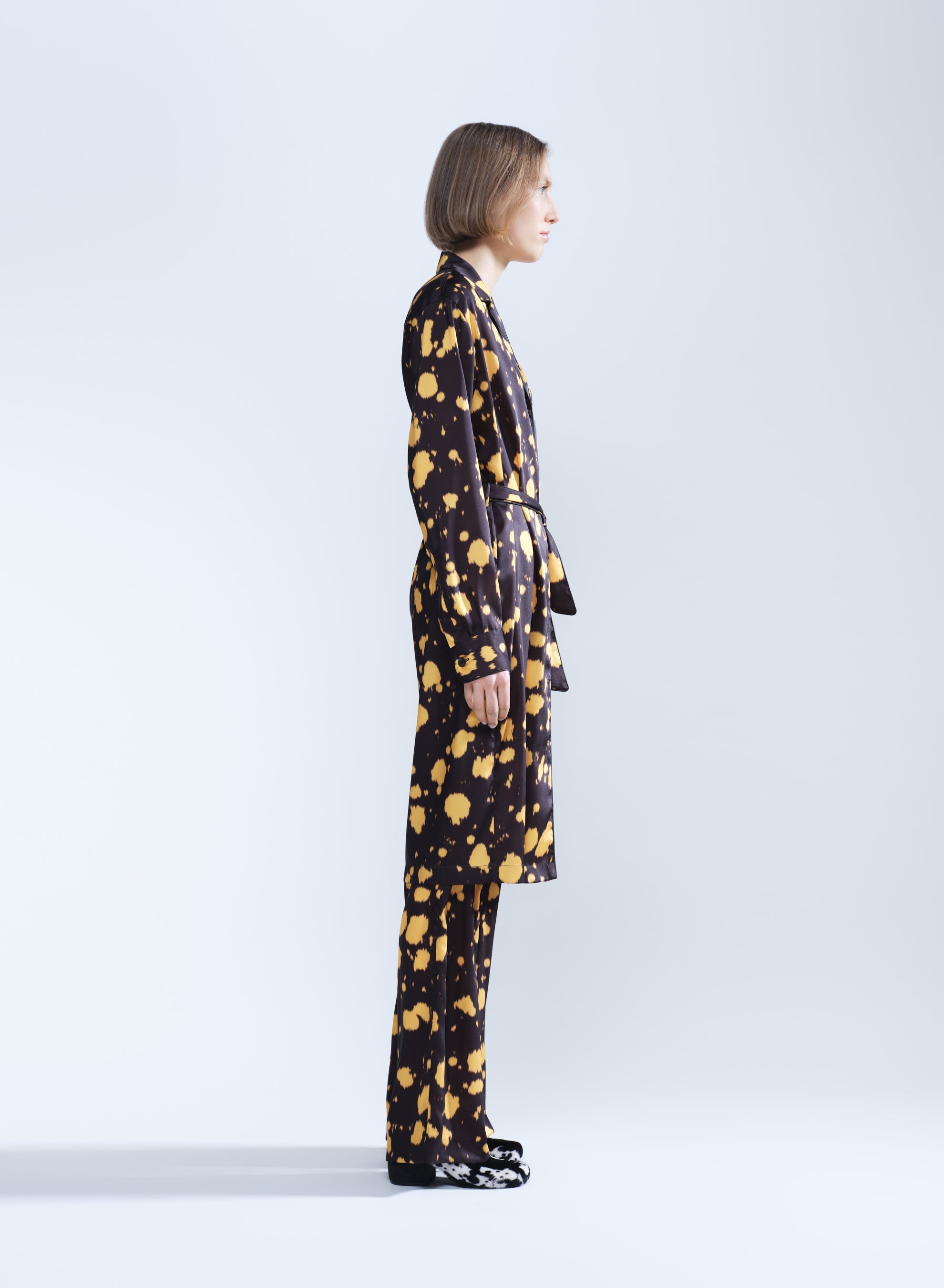 PRINTED SHIRT DRESS - 3