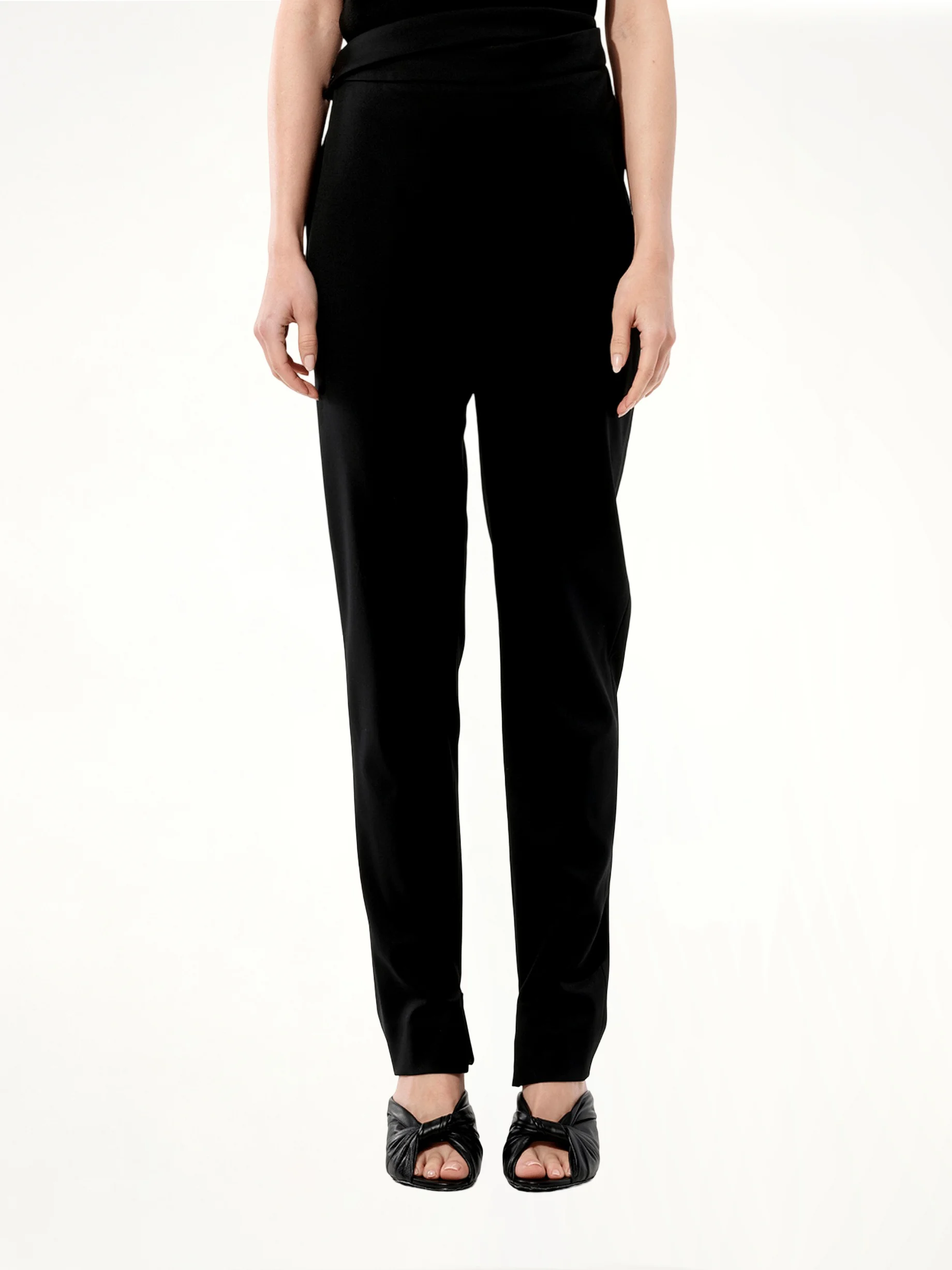 Lainage Pants in Black - 1