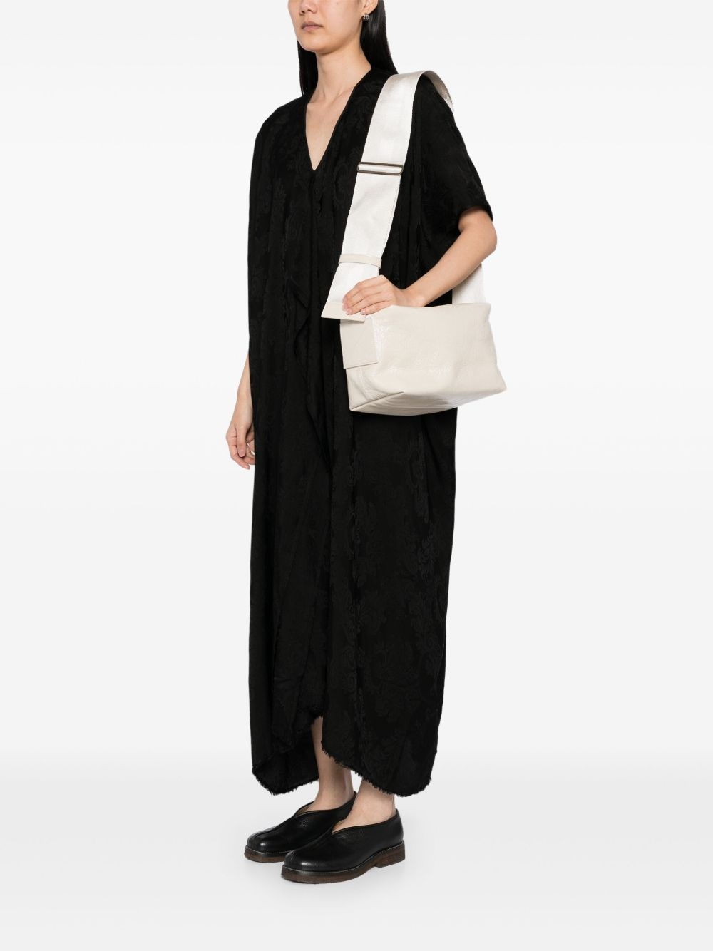 medium leather shoulder bag - 2