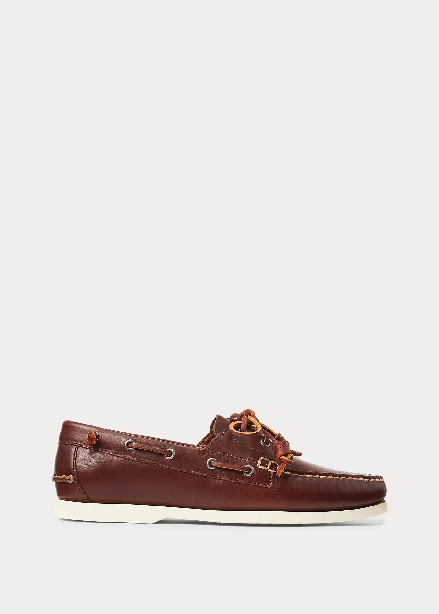 Merton Leather Boat Shoe - 1