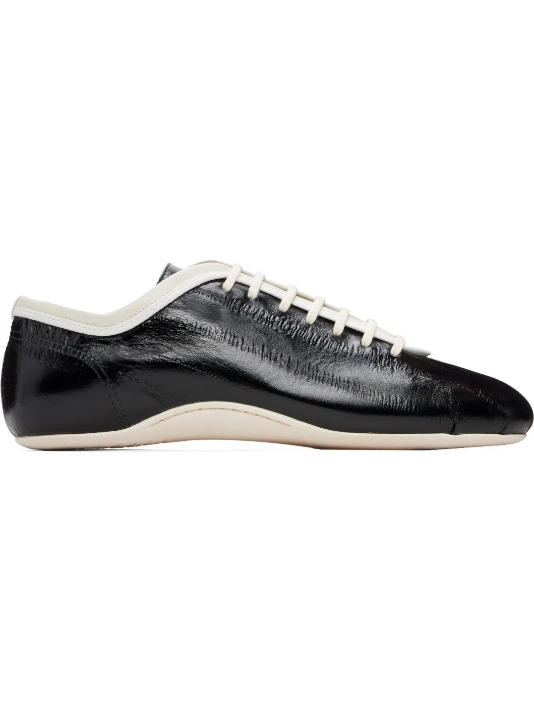 Black Ballerina Sneakers - 1