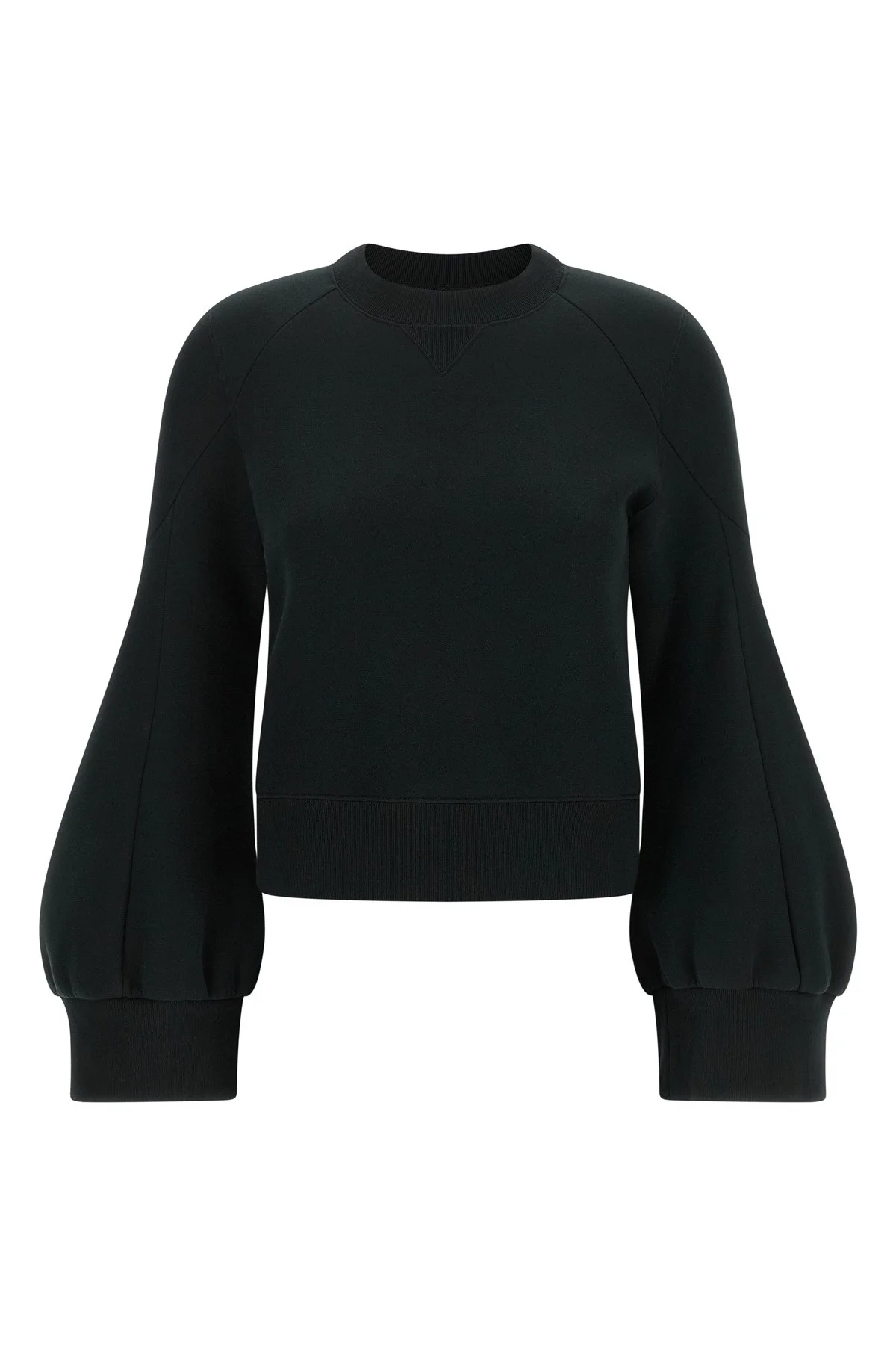 Balloon Sleeve Sweatshirt - 1