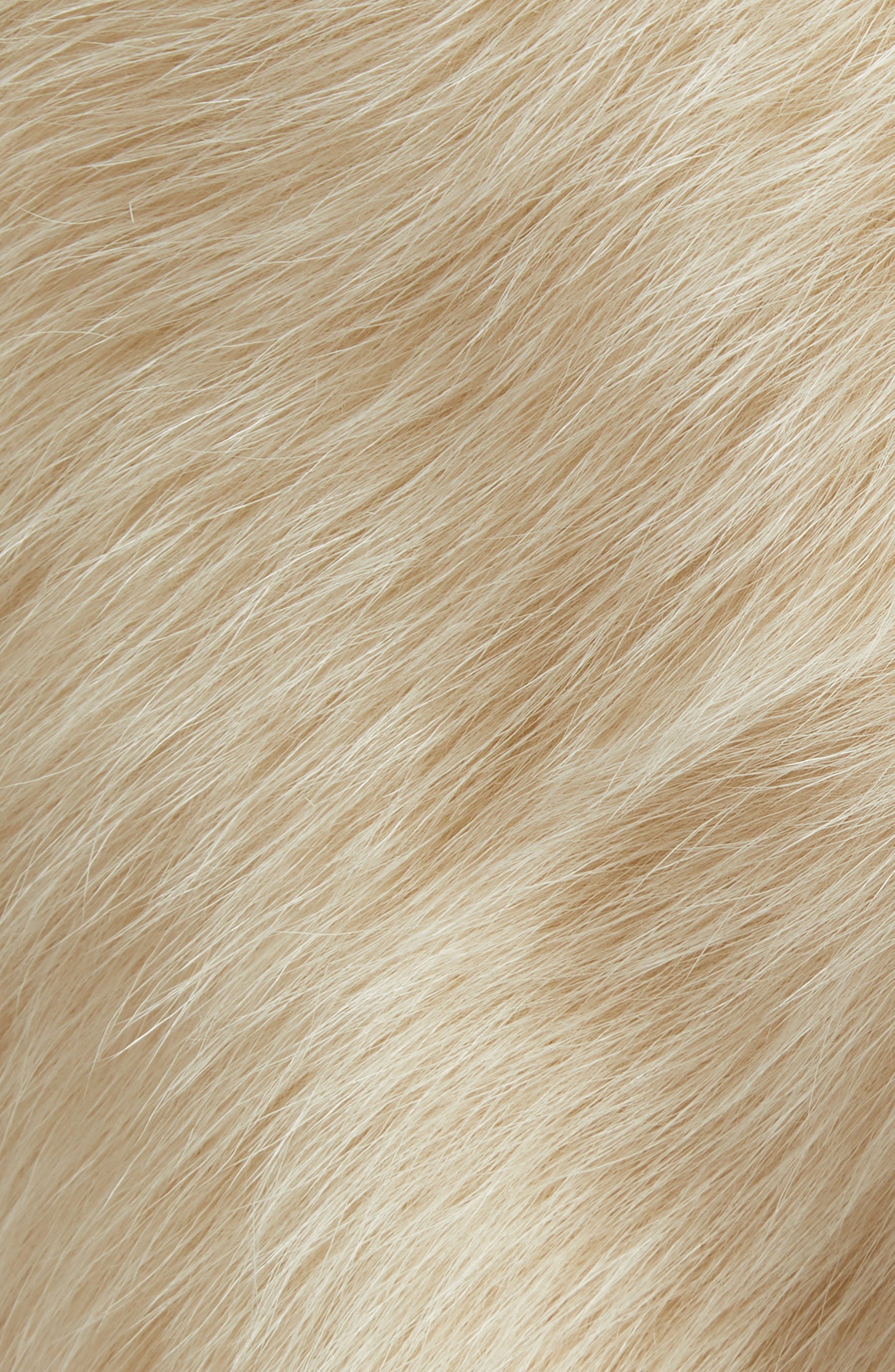 TOTEME Silky Genuine Shearling Coat in Eggnog at Nordstrom - 6