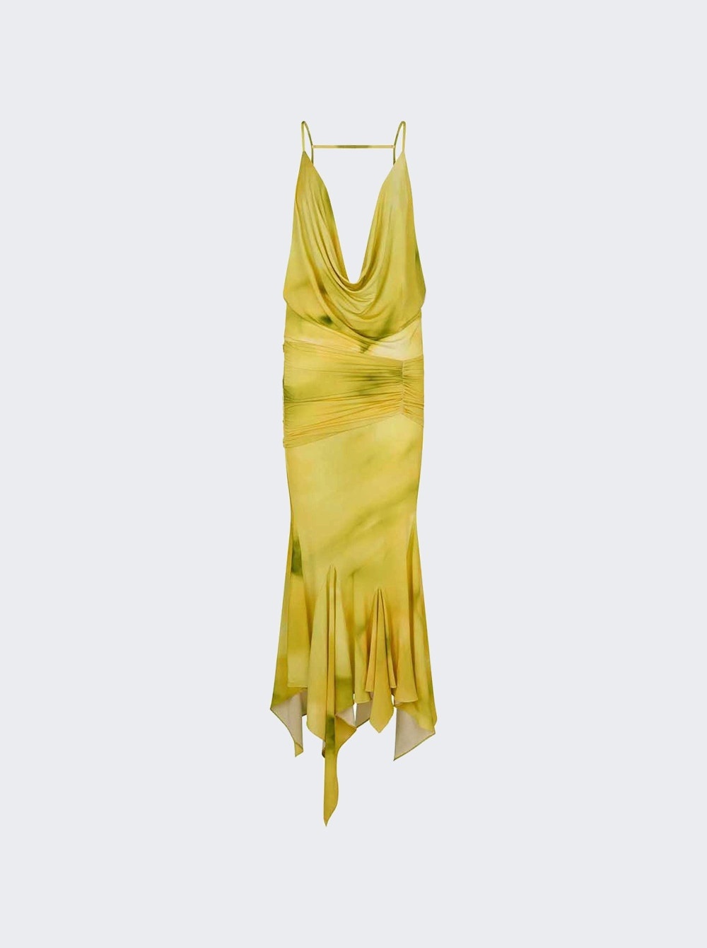 Melrose Midi Dress Pale Yellow - 1