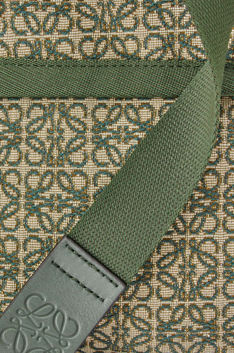 Postman Messenger in Anagram jacquard and canvas 5