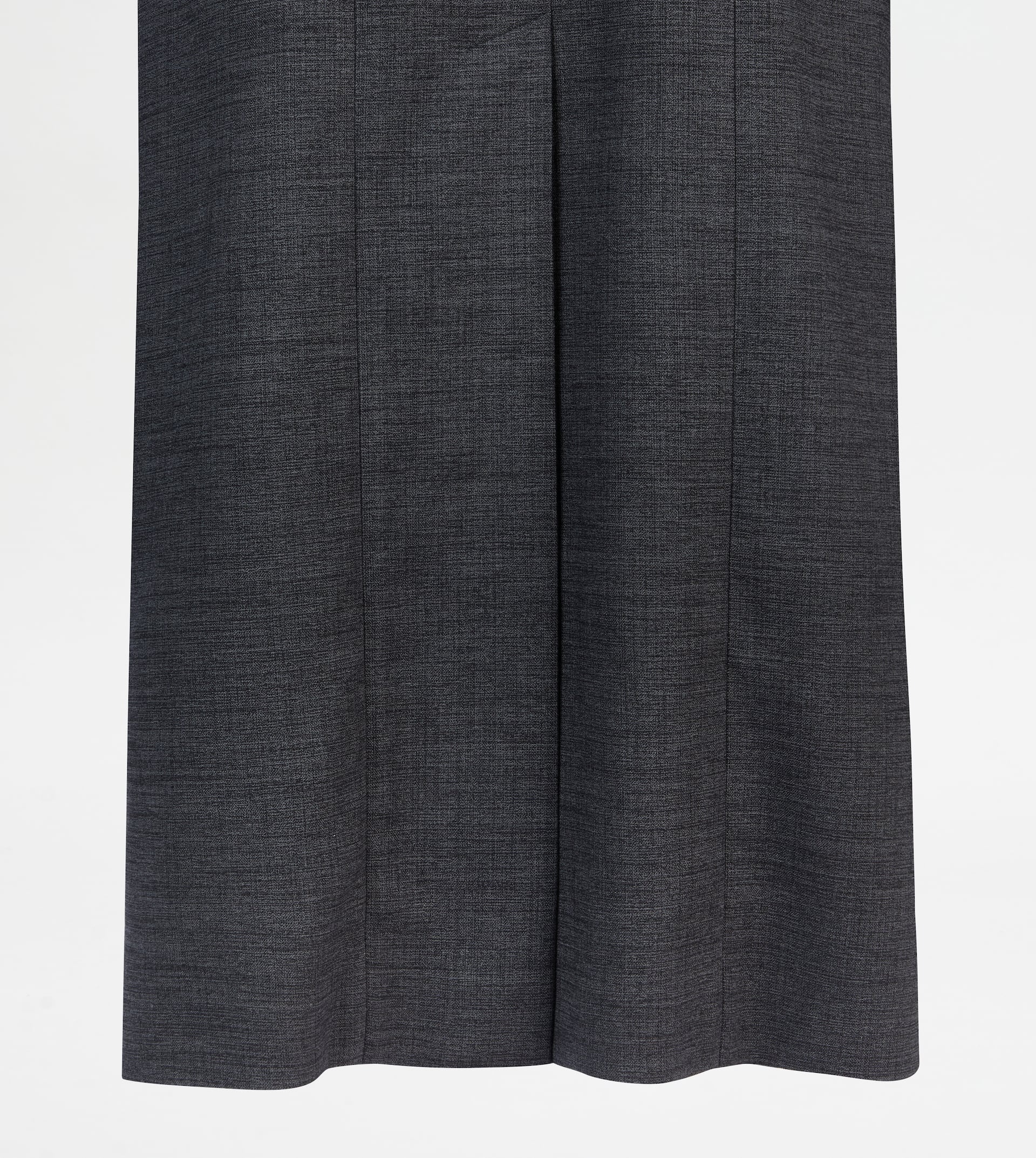 COTTON BLEND SHEATH DRESS - GREY - 2