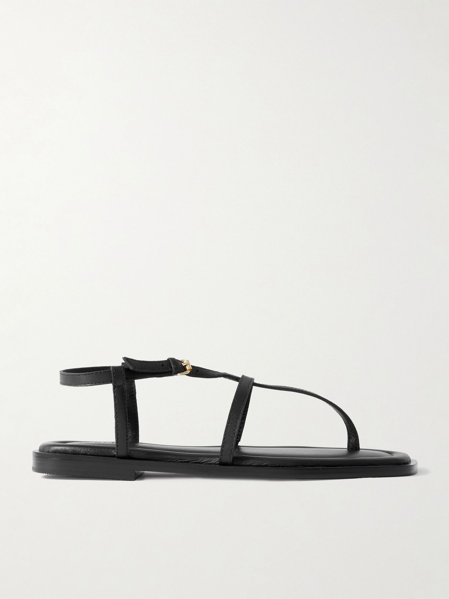 Remly leather sandals Black - 1