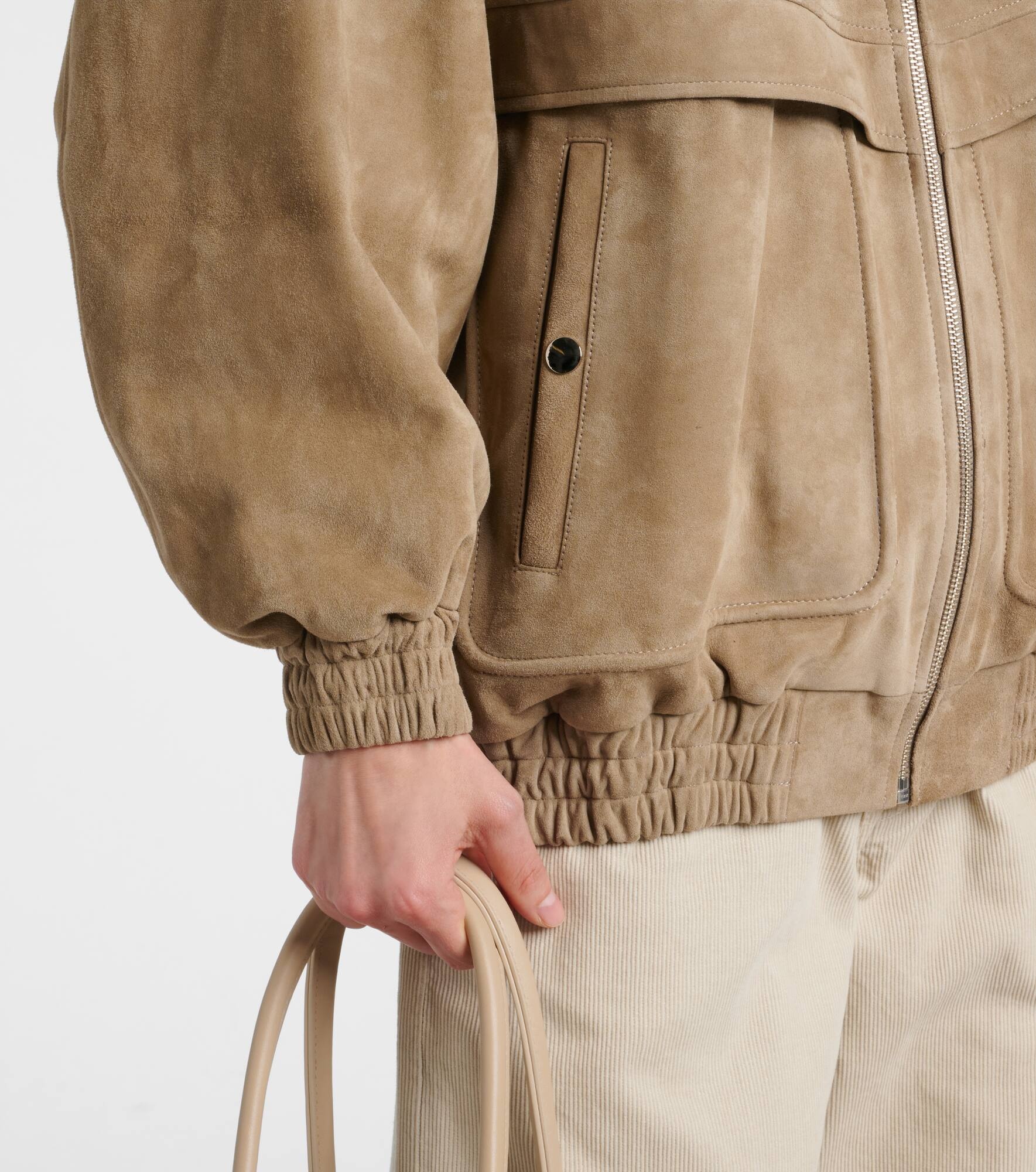 Beck suede bomber jacket - 5