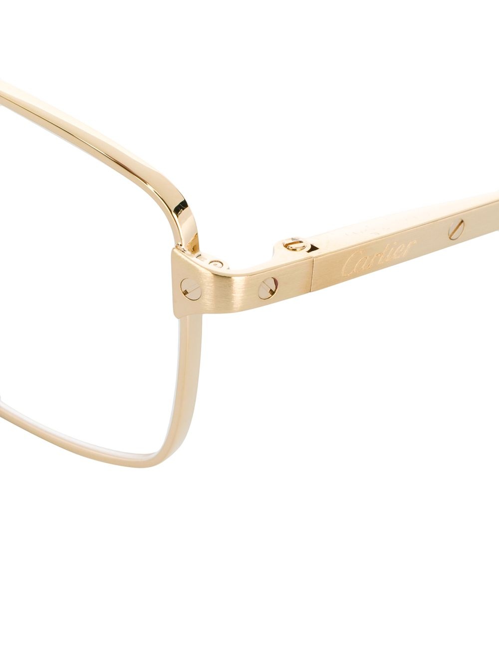 rectangular frame glasses - 3