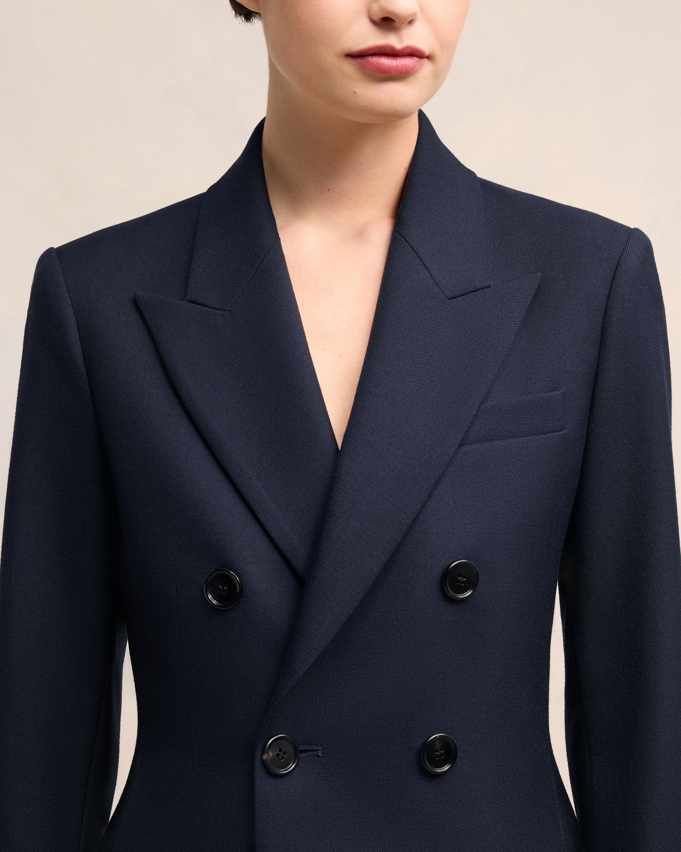 DOUBLE BREASTED JACKET - 4