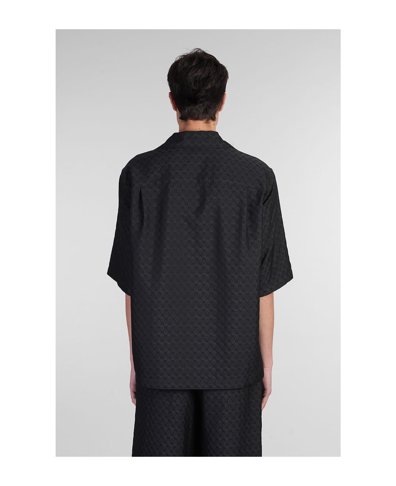 Shirt In Black Viscose - 3