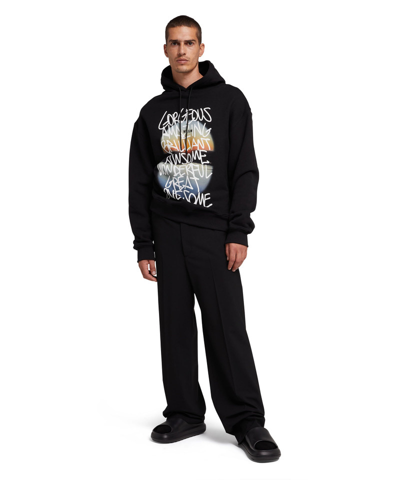 Fresh wool roomy pants 5