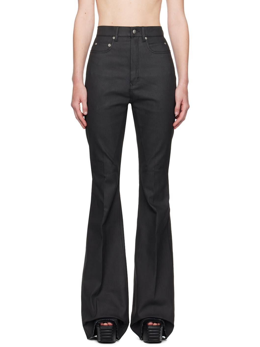 Black Porterville Bolan Jeans - 1