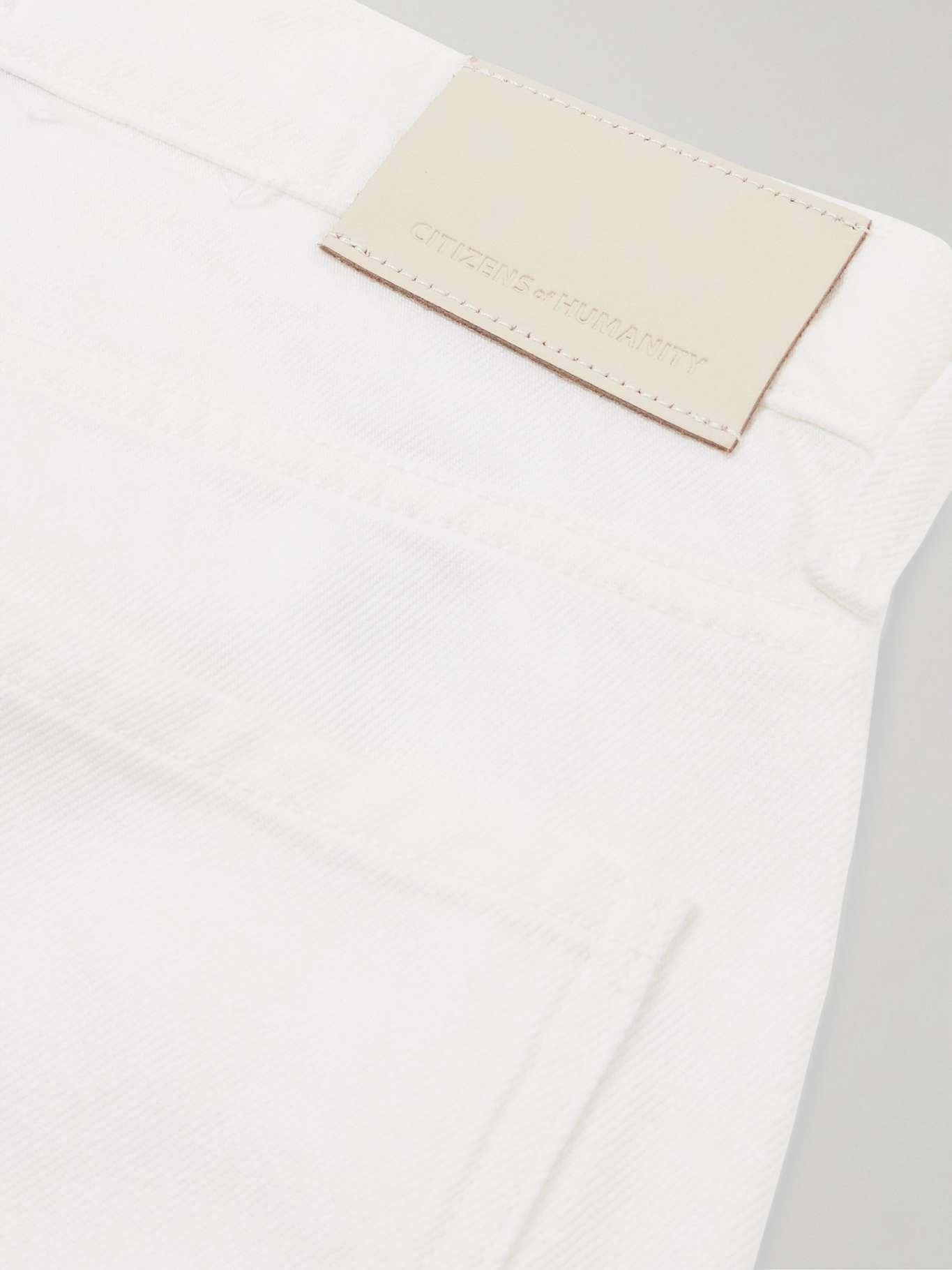 Annina high-rise straight-leg jeans White - 6