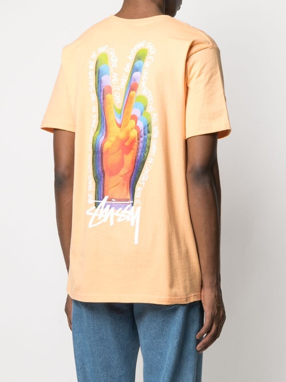 Peace Sign cotton T-shirt - 4