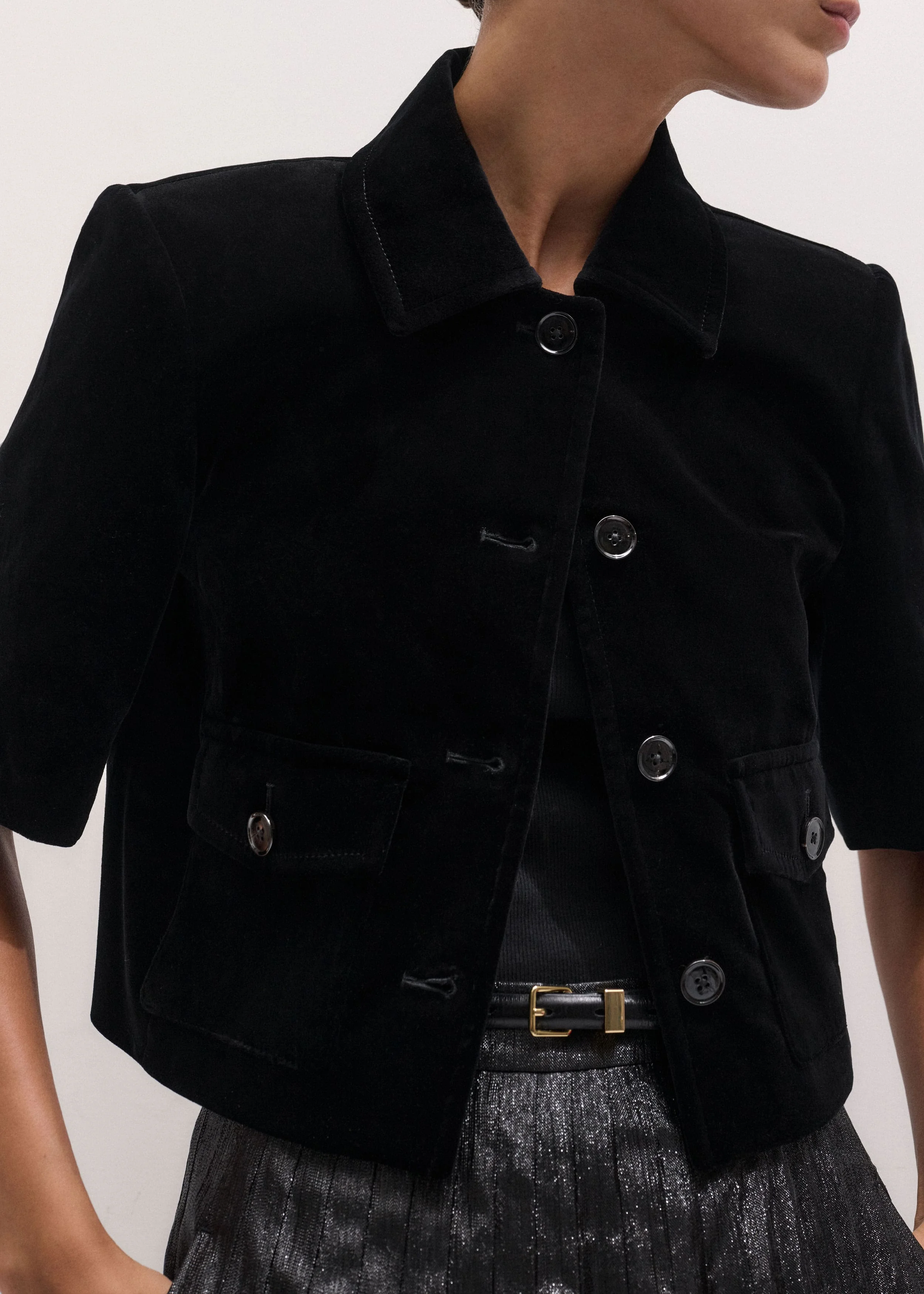 Crop Evening Jacket - 1