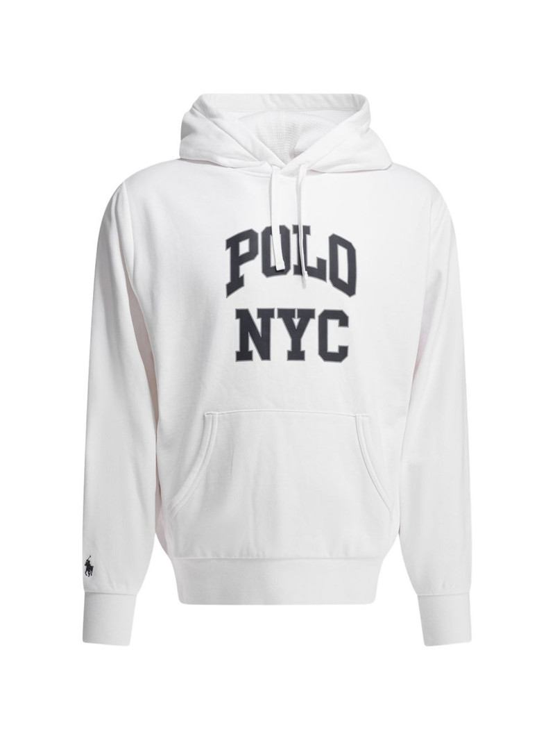 logo hooded sweater 1