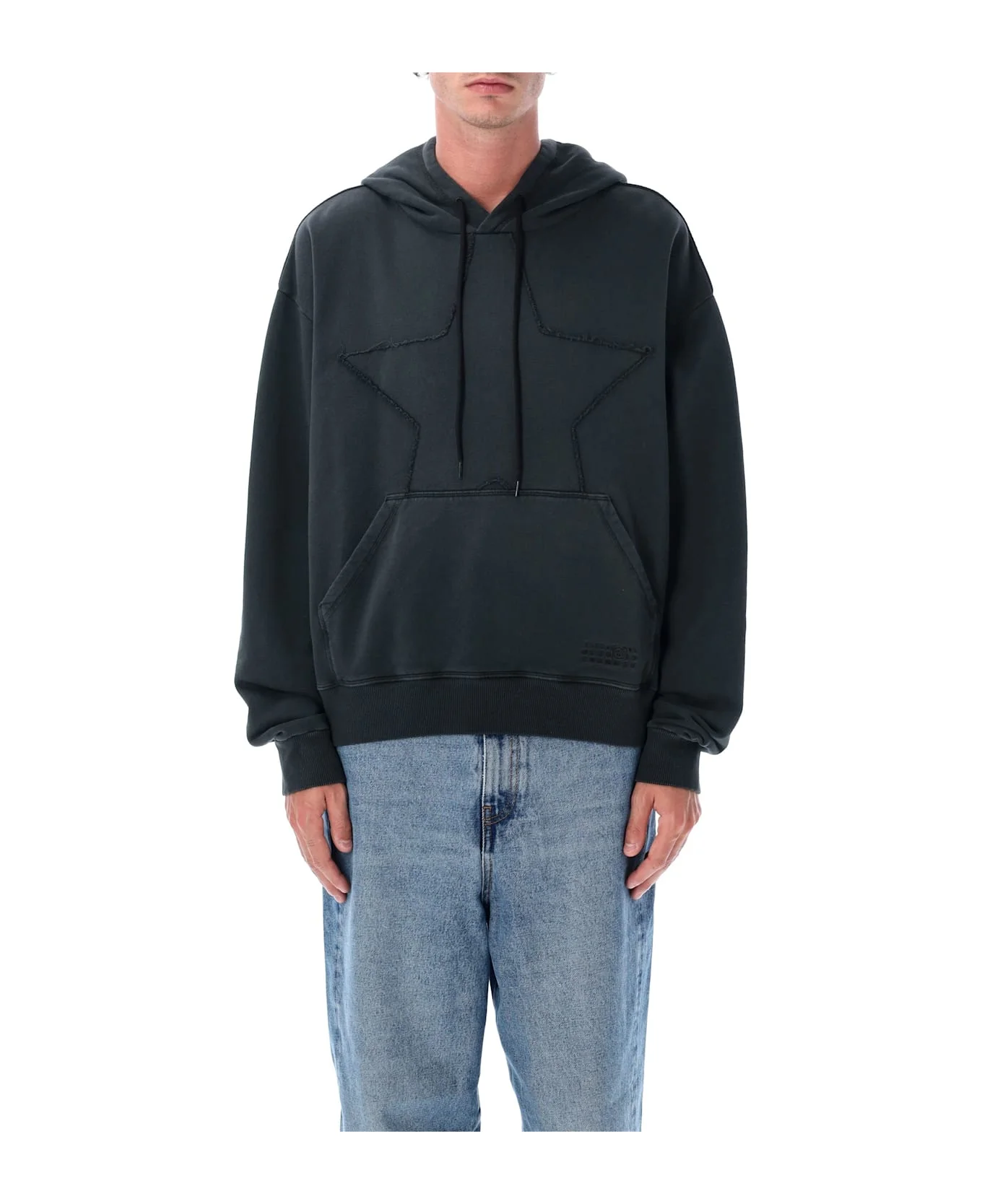 Mm6 Maison Margiela Oversized Star Hoodie Sweatshirt - 1