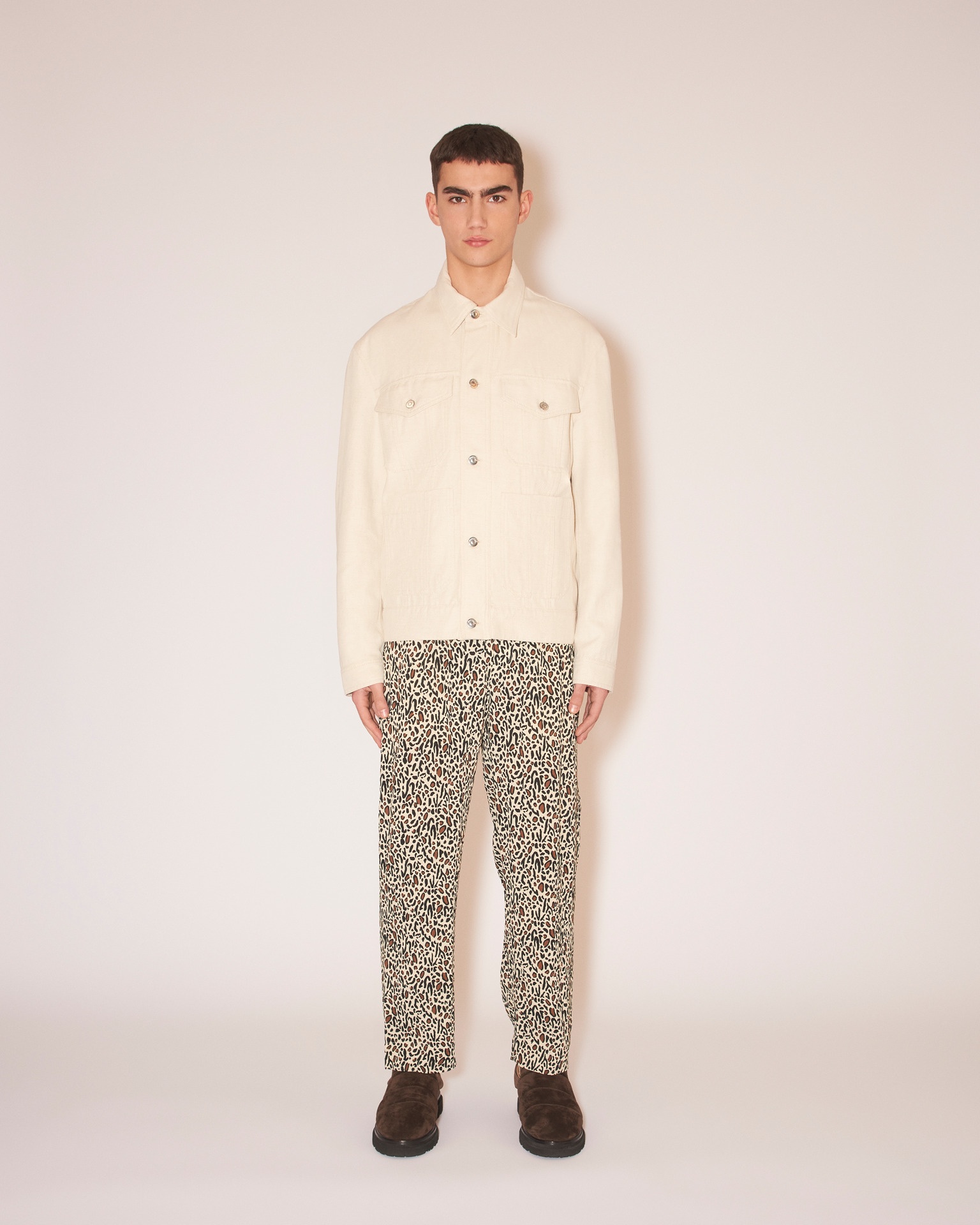 CAS - Button-down jacket - Natural - 2