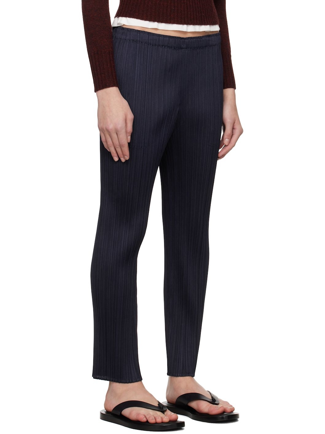 Navy June New Colorful Basics 4 Trousers - 2