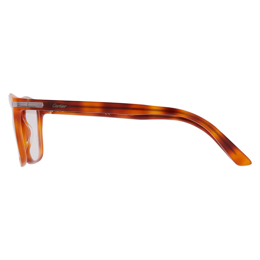 Cartier Demo Rectangular Men's Eyeglasses CT0019O 006 55 - 4