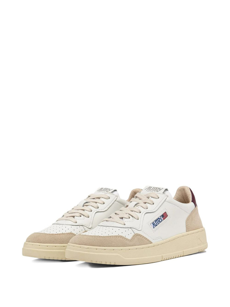 AUTRY medalist low panelled sneakers outlook
